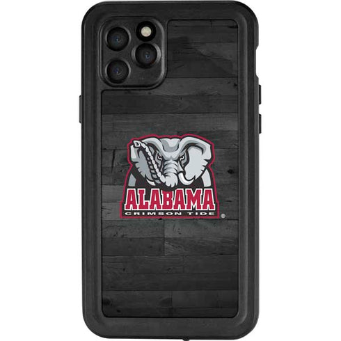 University of Alabama Basketball Wood iPhone 11 Pro Waterproof Case