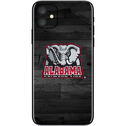 University of Alabama Basketball Wood iPhone 11 Skin