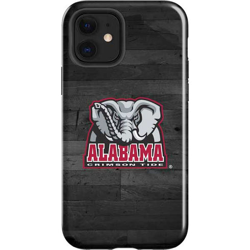 University of Alabama Basketball Wood iPhone 12 Impact Case