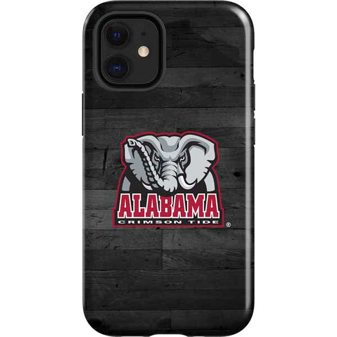 University of Alabama Basketball Wood iPhone 12 Mini Impact Case