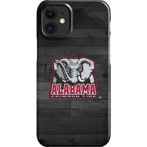 University of Alabama Basketball Wood iPhone 12 Mini Lite Case