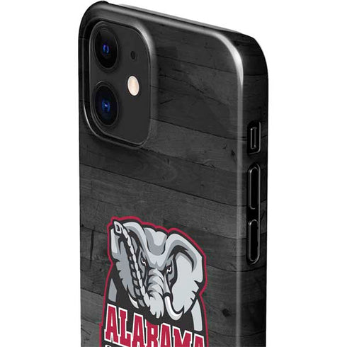 University of Alabama Basketball Wood iPhone 12 Mini Lite Case