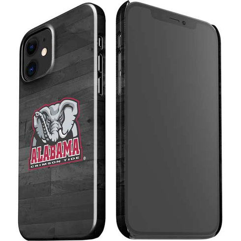 University of Alabama Basketball Wood iPhone 12 Mini Lite Case