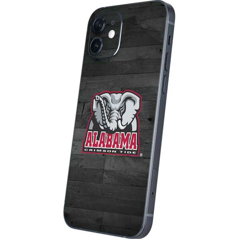 University of Alabama Basketball Wood iPhone 12 Mini Skin