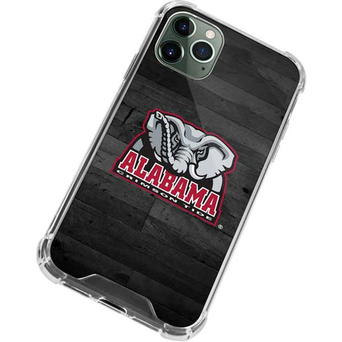 University of Alabama Basketball Wood iPhone 12 Pro Clear Case