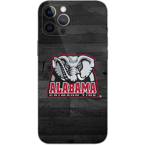 University of Alabama Basketball Wood iPhone 12 Pro Max Skin