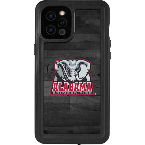 University of Alabama Basketball Wood iPhone 12 Pro Max Waterproof Case