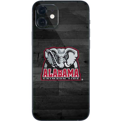 University of Alabama Basketball Wood iPhone 12 Skin