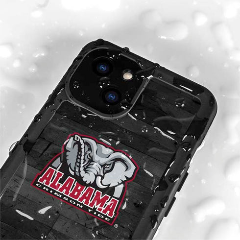University of Alabama Basketball Wood iPhone 13 Mini Waterproof Case