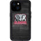 University of Alabama Basketball Wood iPhone 13 Mini Waterproof Case