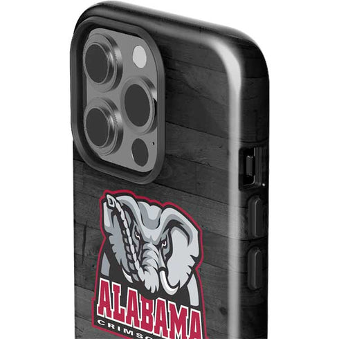 University of Alabama Basketball Wood iPhone 14 Pro Impact Case