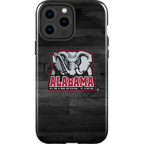 University of Alabama Basketball Wood iPhone 15 Pro Max Impact Case