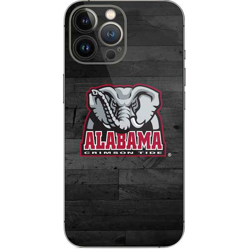 University of Alabama Basketball Wood iPhone 14 Pro Max Skin