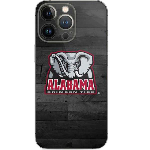 University of Alabama Basketball Wood iPhone 14 Pro Skin