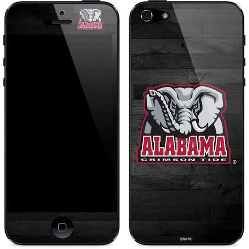 University of Alabama Basketball Wood iPhone 5/5s/5SE Skin