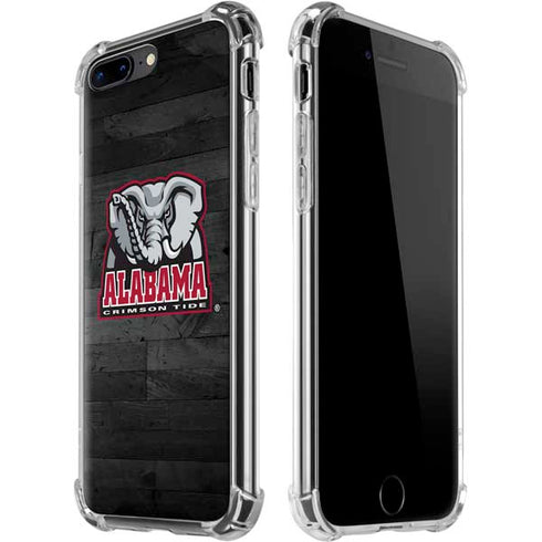 University of Alabama Basketball Wood iPhone 7/8 Plus Clear Case