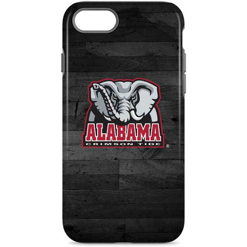 University of Alabama Basketball Wood iPhone 8 Pro Case