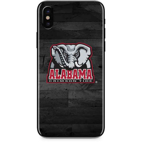 University of Alabama Basketball Wood iPhone X Skin