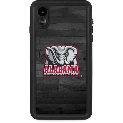 University of Alabama Basketball Wood iPhone XR Waterproof Case