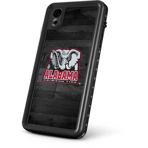 University of Alabama Basketball Wood iPhone XR Waterproof Case