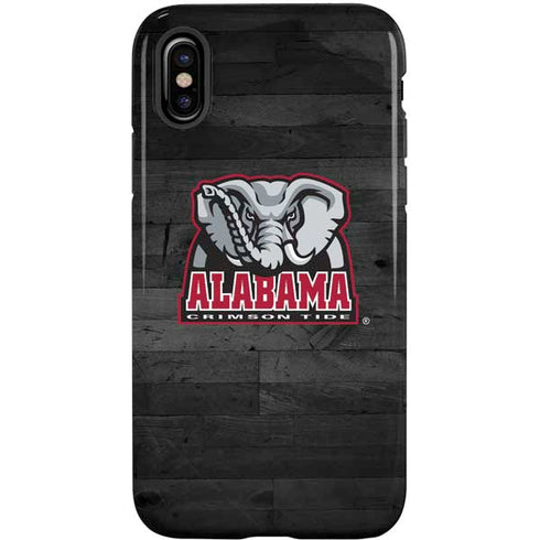 University of Alabama Basketball Wood iPhone XS Pro Case