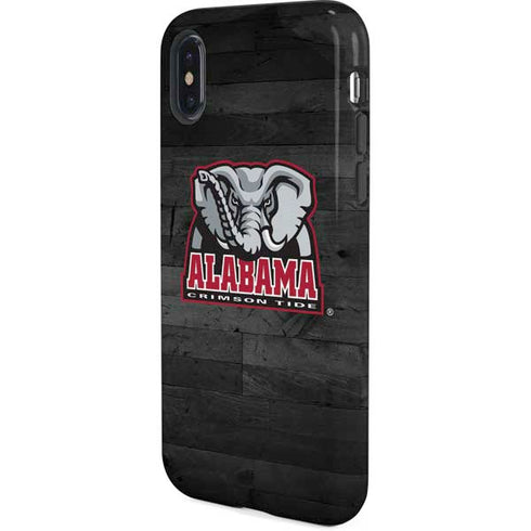 University of Alabama Basketball Wood iPhone XS Pro Case