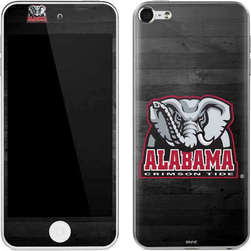University of Alabama Basketball Wood Apple iPod Skin