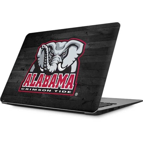 University of Alabama Basketball Wood Apple MacBook Skin