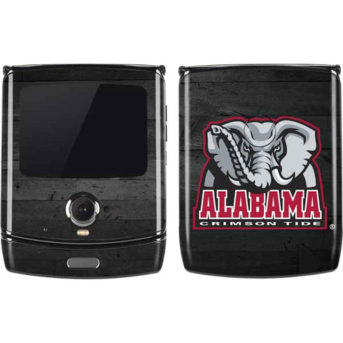 University of Alabama Basketball Wood Motorola RAZR Skin