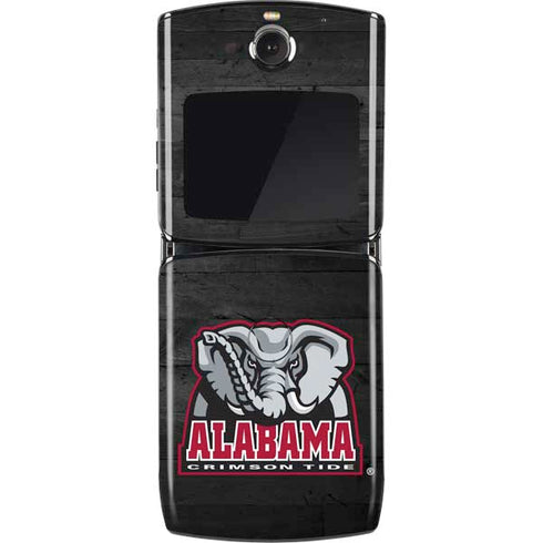 University of Alabama Basketball Wood Motorola RAZR Skin