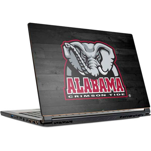 University of Alabama Basketball Wood MSI GS65 Stealth Laptop Skin