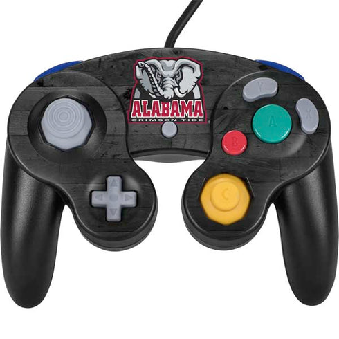 University of Alabama Basketball Wood Nintendo GameCube Controller Skin