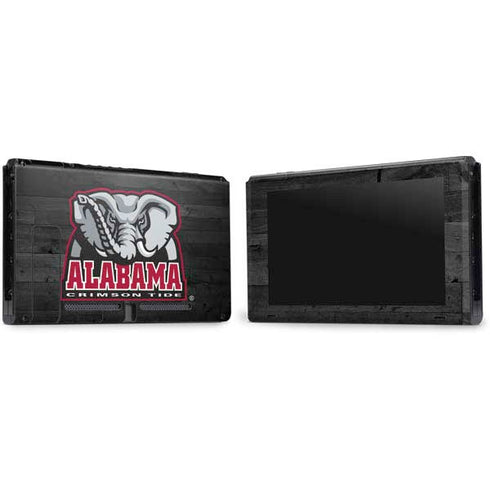 University of Alabama Basketball Wood Nintendo Switch Bundle Skin