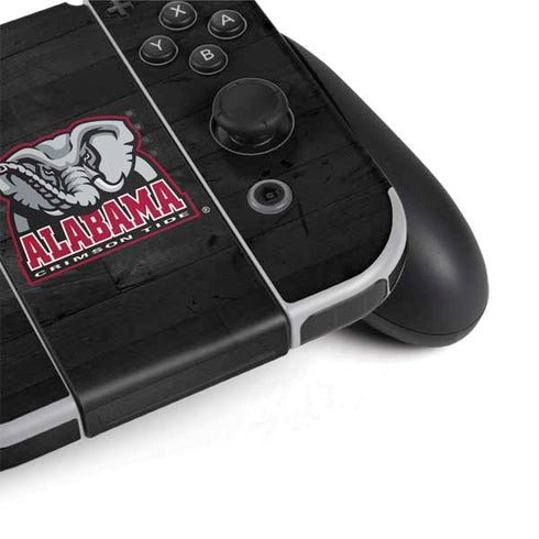 University of Alabama Basketball Wood Nintendo Switch OLED (2021) Skin