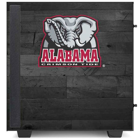 University of Alabama Basketball Wood NZXT H510 Compact ATX Mid-Tower Case Skin