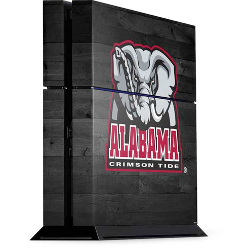 University of Alabama Basketball Wood PS4 Console Skin