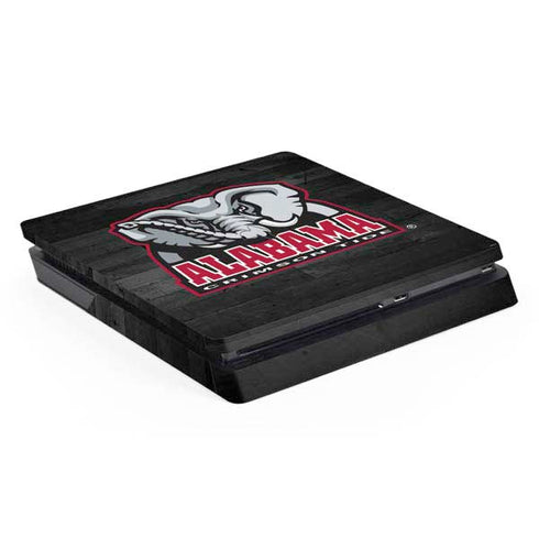 University of Alabama Basketball Wood PS4 Slim Skin