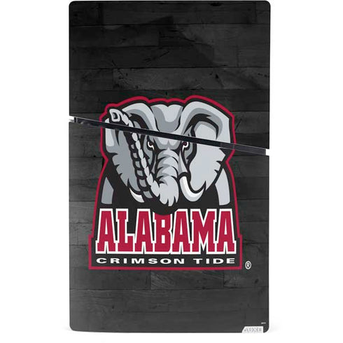 University of Alabama Basketball Wood PS5 Slim Digital Edition Console Skin