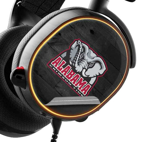 University of Alabama Basketball Wood SteelSeries Arctis 3 Skin