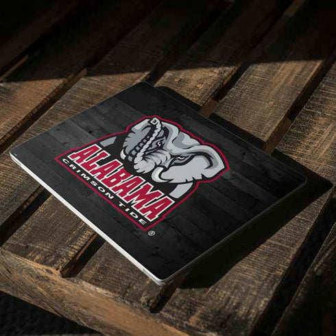 University of Alabama Basketball Wood Surface Laptop 2 Skin