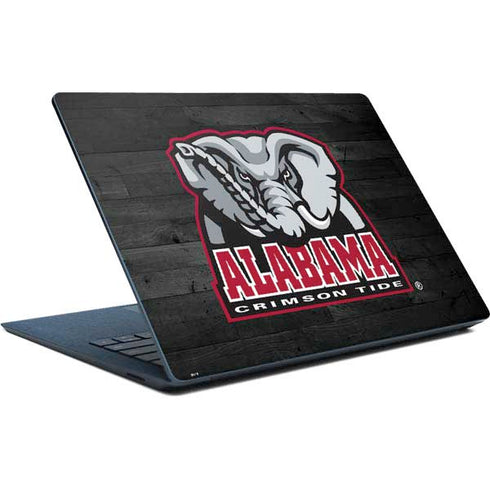 University of Alabama Basketball Wood Surface Laptop Skin