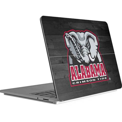 University of Alabama Basketball Wood Surface Laptop Studio Skin