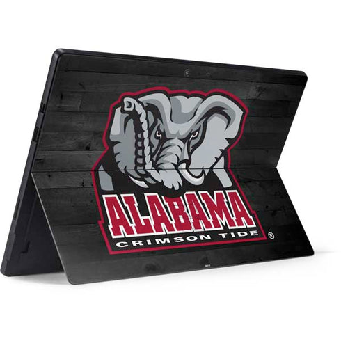 University of Alabama Basketball Wood Surface Pro 7 Skin