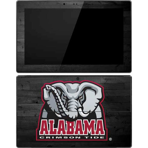 University of Alabama Basketball Wood Surface Pro Tablet Skin