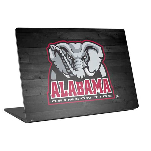 University of Alabama Basketball Wood Universal Laptop 16in (13 x 9.4in) Skin