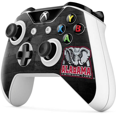 University of Alabama Basketball Wood Xbox One S All-Digital Edition Bundle Skin
