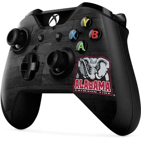 University of Alabama Basketball Wood Xbox One X Controller Skin