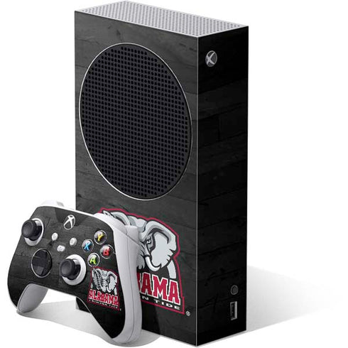 University of Alabama Basketball Wood Xbox Series S Bundle Skin