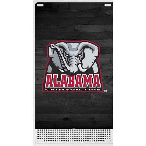 University of Alabama Basketball Wood Xbox Series S Bundle Skin