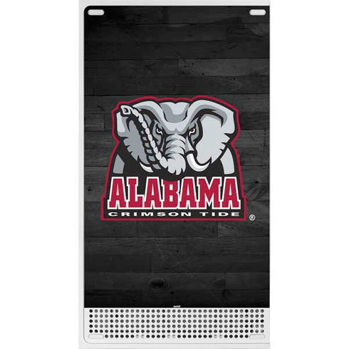 University of Alabama Basketball Wood Xbox Series S Console Skin